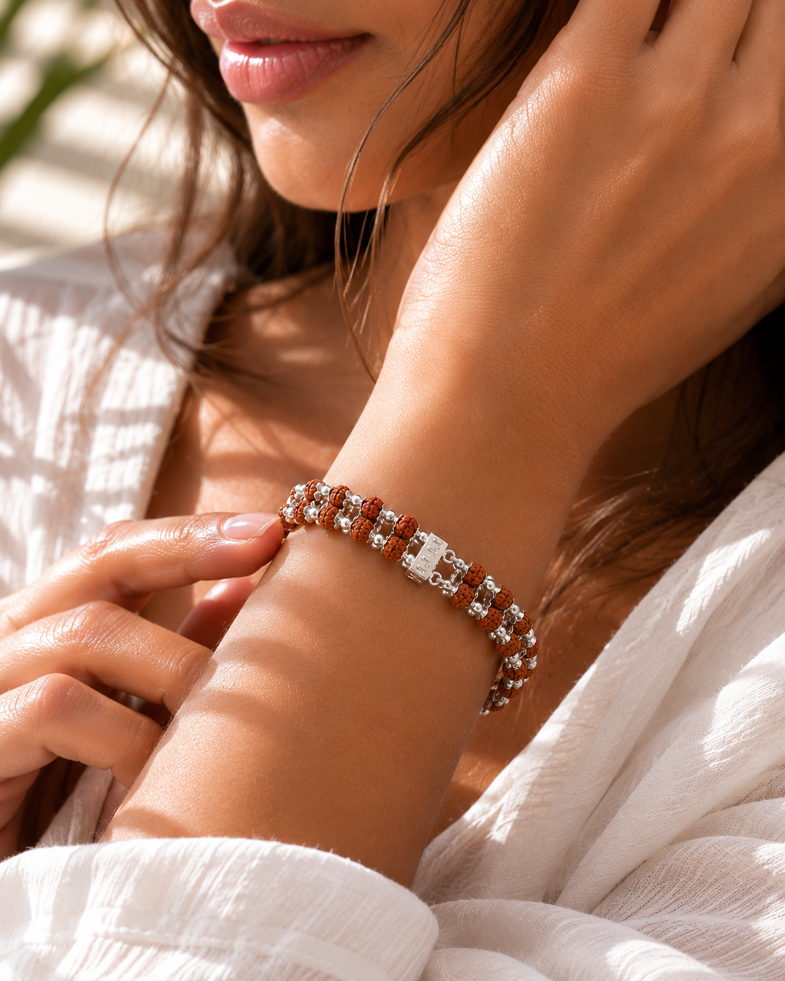 Silver Rudraksha Jewelry