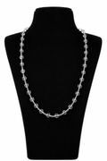 Sphadikam Silver Chain