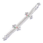 Alookaran Silver Anklets for Women - Dazzle Island
