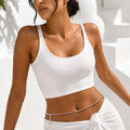 Alookaran Silver Belly Chain for Women - Dhalia