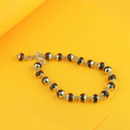 Alookaran Silver Red Sandalwood Bracelet