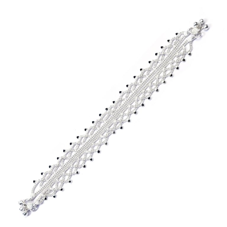 Luxmoon BIS Hallmarked Silver Anklets