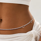 Alookaran Silver Belly Chain for Girls - Mapple