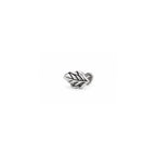 925 Sterling Silver Leaf Design Stud Earrings
