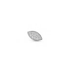 925 Sterling Silver Marquise CZ Stud Earrings