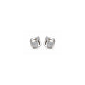 Elegant Geometric 925 Sterling Silver Stud Earrings