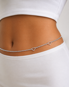 Alookaran Silver Belly Chain for Girls - Mapple