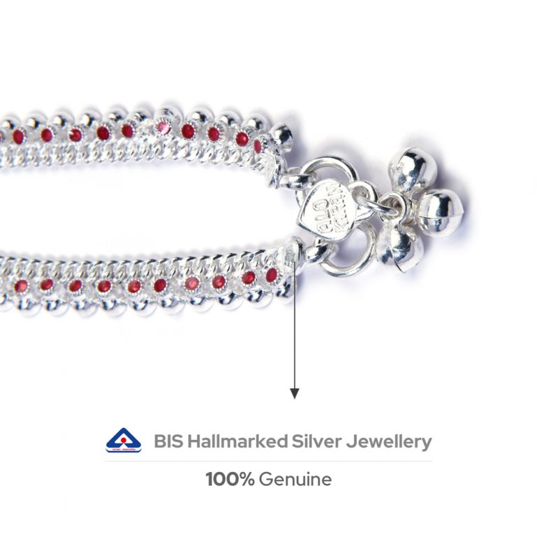Paradise BIS Hallmarked Silver Anklets