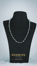 Sphadikam Silver Chain