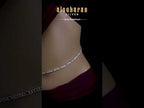 Alookaran Silver Belly Chain for Girls - Aster