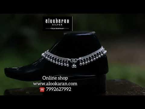 Bourborn BIS Hallmarked Silver Anklets