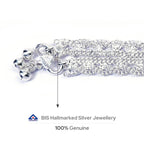 Alookaran Silver Anklets for Women - Sweet Pia
